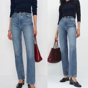 Reformation Cynthia High Rise Straight Jeans 💙✨